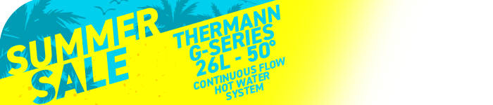 Jack Heathcote Plumbing Summer Sale for Thermann Hot Water Units in Geelong, The Bellarine, Leopold, Torquay and The Surfcoast